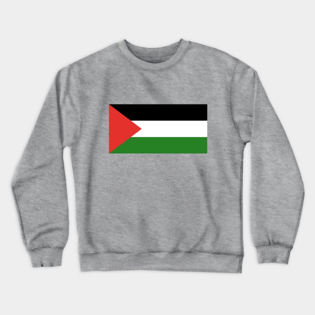 Flag of Palestine Crewneck Sweatshirt by terrybain